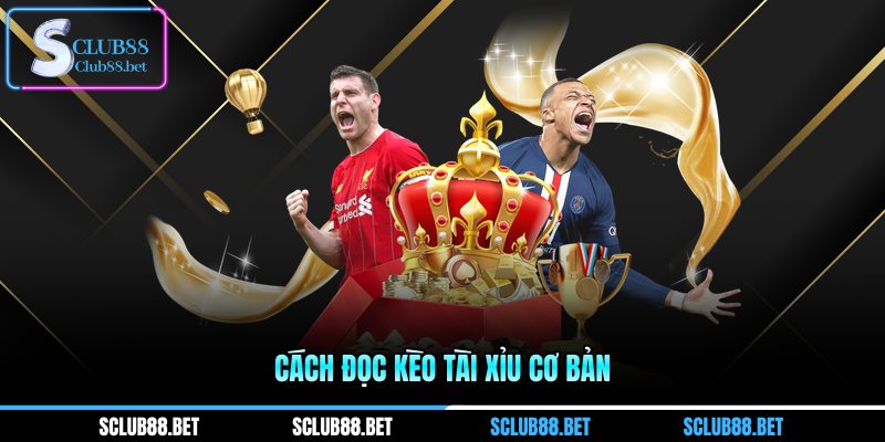 Cách đọc kèo tài xỉu cơ bản